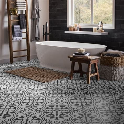 Luxury Vinyl Tile, the Best Bathroom Floor!