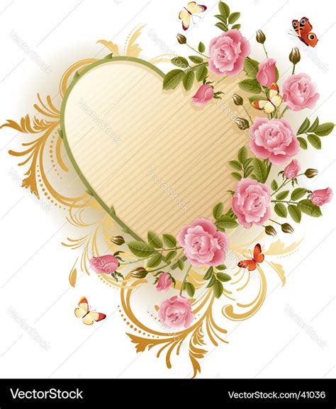 Victorian frame Royalty Free Vector Image - VectorStock