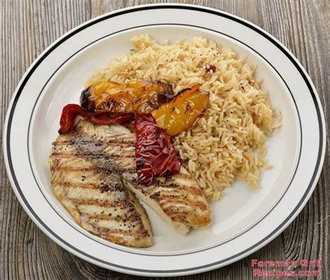 Foreman Grill Tilapia - Foreman Grill Recipes