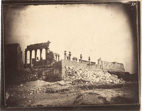 The Ruins of Palmyra, Captured in Vintage... | The Getty