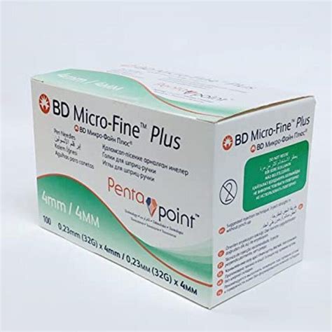 Bd Micro Fine Plus 32g X 4mm Pen Needles | Live and Online Auctions on HiBid.com