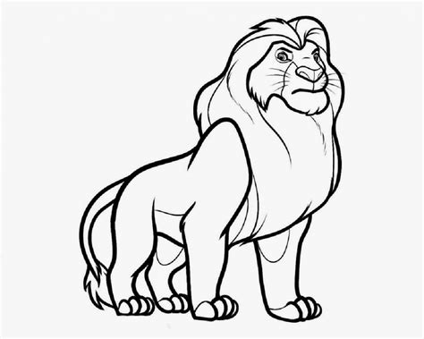 Easy Lion Face Drawing | Free download on ClipArtMag