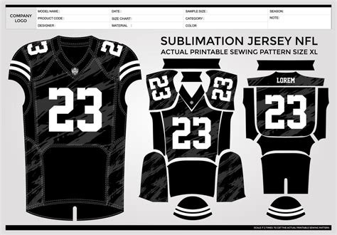 American Football black jersey 25940769 Vector Art at Vecteezy