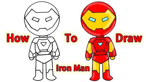 Easy Iron Man Drawing at GetDrawings | Free download