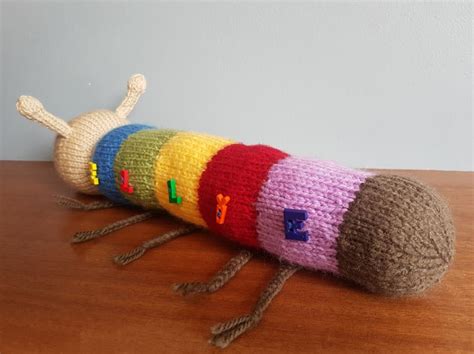 Knitted Caterpillar