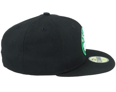 Boston Celtics 59Fifty Black Fitted - New Era caps - Hatstoreworld.com