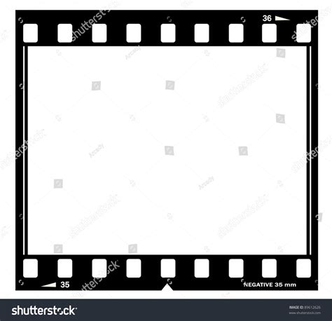 Film Frame Illustration Stock Illustration 89612626 | Shutterstock