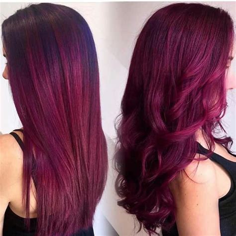 Hair colour | Natural hair color, Wine hair, Hair color and cut