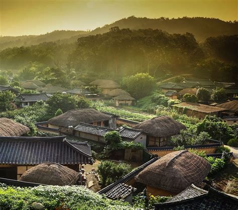 Yangdong Folk Village, Gyeongju, North Gyeongsang Province: photograph ...