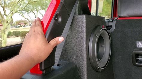 Jeep Wrangler Custom Subwoofer Enclosure