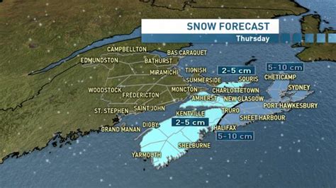 Snow a possibility in Nova Scotia's forecast | CBC News