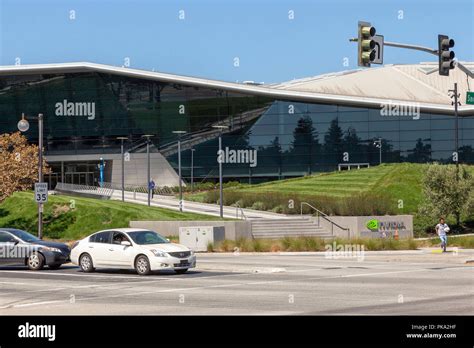 New headquarters building for Nvidia Stock Photo - Alamy