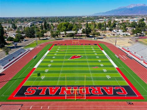 San Bernardino High School – Athletic Field Engineering