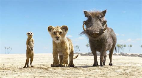 Lion King Trailer Reveals Perfect New Timon and Pumbaa Copy