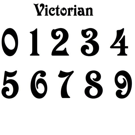 fancy numbers font - Kozen.jasonkellyphoto.co | Fancy numbers fonts, Victorian font, Cool ...