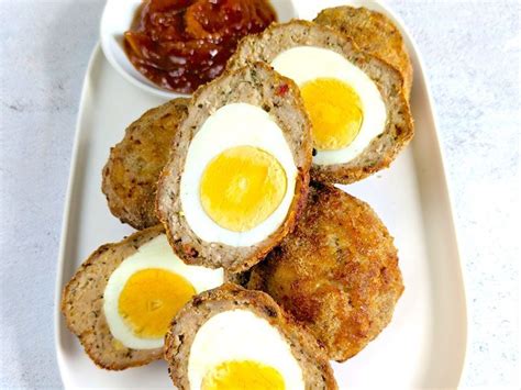 Air fryer scotch eggs recipe