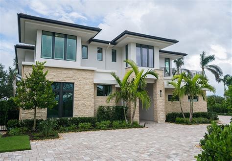 South Florida Design Contemporary 2-Story House Plan-South Florida Design