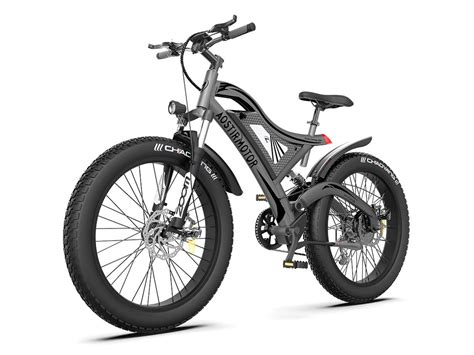 AOSTIRMOTOR Electric Bike for Adults 26" 4.0 inch Fat Tire Ebike, 750W Motor Electric Mountain ...