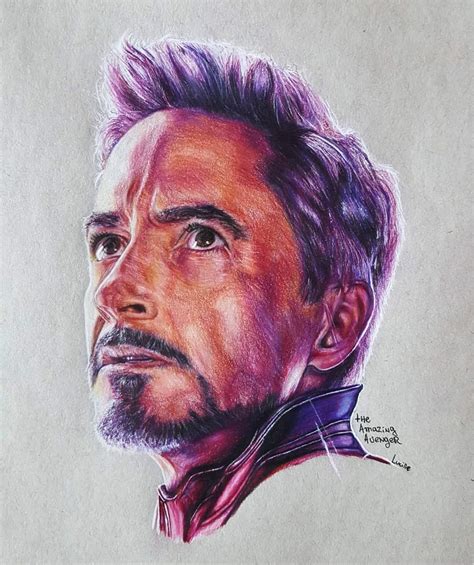 Tony Stark Avengers Endgame Drawing/Art | Marvel Amino