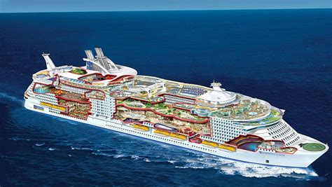 Take a look inside the world’s largest cruise ship: Its so big that you need a GPS