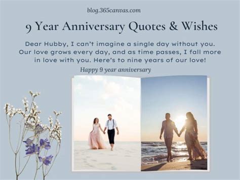 75+ Best 9th year wedding anniversary quotes, Wishes, Messages