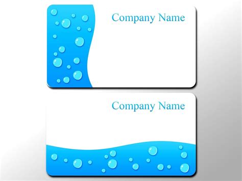 Blank Business Card Template Download - Professional Sample Template