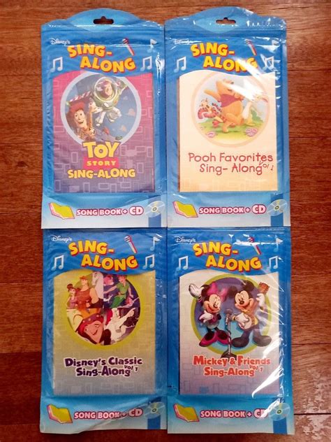 For Sale Walt Disney Sing-Along (Songbook+CD) Set@P300!!!, Hobbies ...