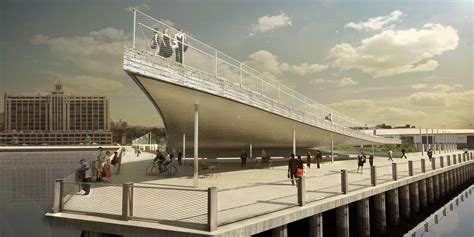 Brooklyn Bridge Park Pier 6 Viewing Platform / BIG | ArchDaily