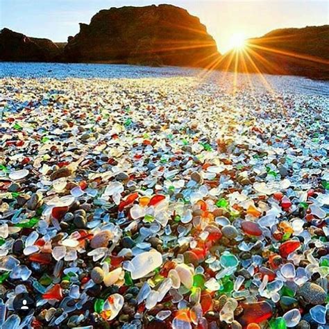 Glass Beach, Fort Bragg, California,... - Amazing Geologist