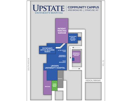 Maps | Marketing Communications | SUNY Upstate Medical University