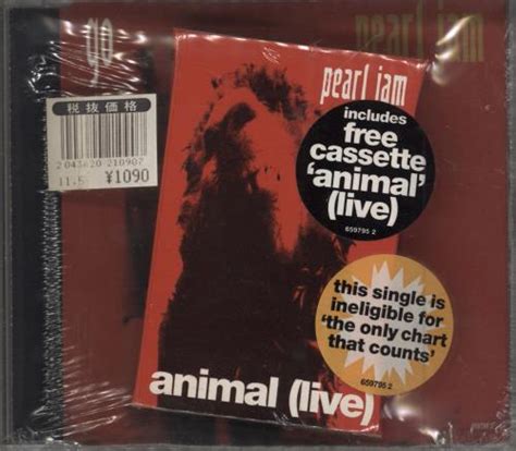 Pearl Jam Go + Free Cassette UK CD single (CD5 / 5") (23190)