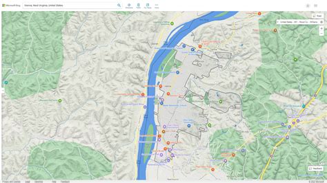 Vienna West Virginia Map - United States