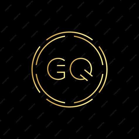 Premium Vector | Initial letter gq creative logo design vector template digital luxury letter gq ...