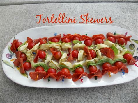 crazylou: Tasty Tuesday -- Tortellini Skewers