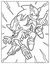 20 Shadow Sonic Coloring Pages Free PDF Printables  Cartoon coloring sketch template
