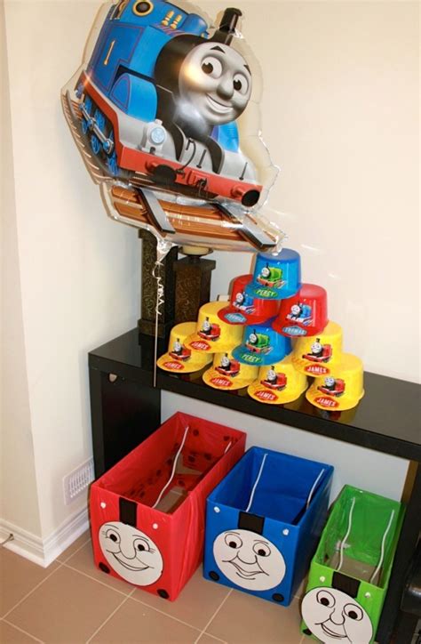 Thomas the Train Birthday Party - Amidst the Chaos