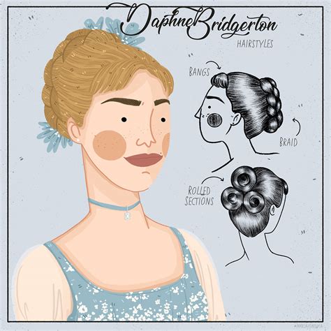 Daphne Bridgerton: Hairstyles on Behance