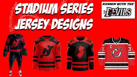 NJ Devils Stadium Series Jersey Designs - YouTube