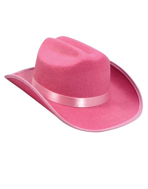 New Child Country Pink Cowboy Cow Boy Felt Costume Hat - Walmart.com ...