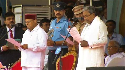 Karnataka CM oath taking: National opposition leaders attend ceremony ...