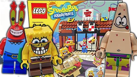 LEGO SpongeBob SquarePants Krusty Krab Adventures REVIEW! 2009 set 3833! - YouTube