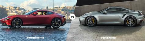 Ferrari Roma vs. Porsche 911 Turbo | Continental AutoSports Ferrari