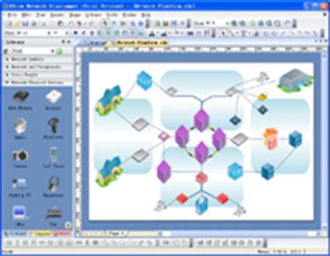 EDraw Network Diagrammer is network diagram design software