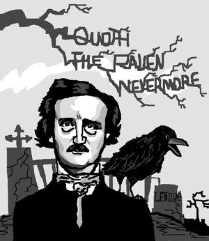Edgar Allan Poe The Raven Cartoon