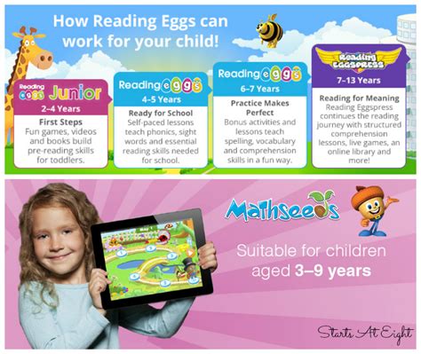 Reading Eggs Reading Skills Workbooks {Mathseeds has them too!} - StartsAtEight