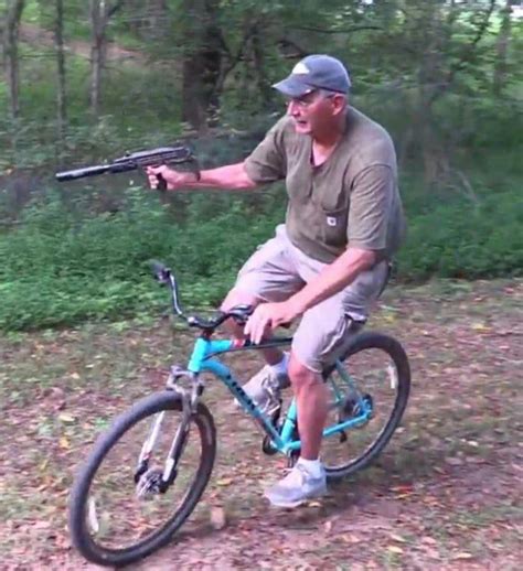 Hickok45 the UZI owner. the bike rider - 9GAG