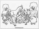 Black And White Farmyard Coloring Pages For Kids  Home sketch template