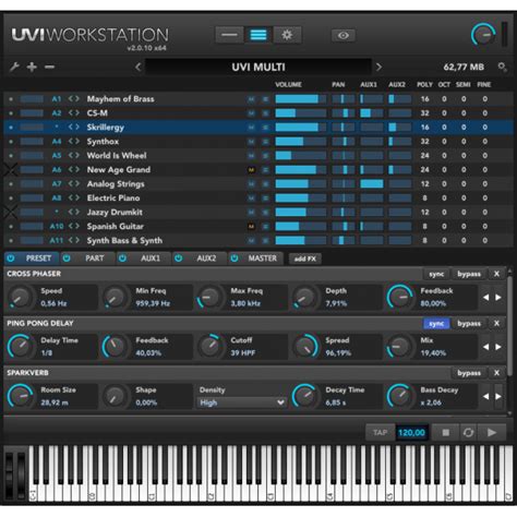 UVI Workstation - Free Player Instrument