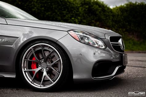 Mercedes-Benz W212 E63 AMG Facelift on PUR Wheels | BENZTUNING