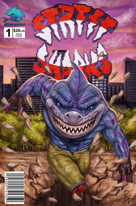 Street Sharks ComicBook Cover by RoyalFiend on DeviantArt